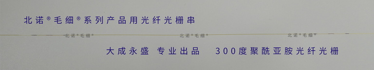 北諾300攝氏度毛細無縫鋼管光纖光柵傳感器（01型）FBG串式結(jié)構(gòu)